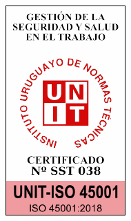 Certificado UNIT ISO 45001 Seguridad